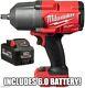 Milwaukee 2767-20 M18 Fuel High Torque 1/2 Impact Wrench & 6.0ah Batterie