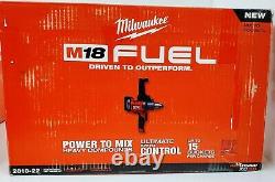 Milwaukee 2810-22 M18 Mixer Boue Carburant Kit Avec Poignée 180 Degrés
