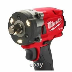 Milwaukee 2855-20 M18 Fuel 1/2 Compact Impact Wrench With Friction Ring Tool Only