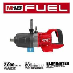 Milwaukee 2868-20 M18 Fuel 1 D-handle 2000ftlb Clé D'impact (outil Seulement)
