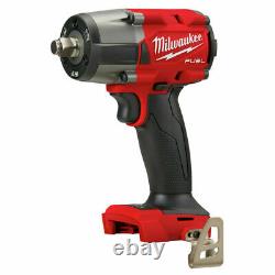 Milwaukee 2962-20 M18 Fuel 1/2 Mid-torque Impact Wrench With Friction Ring Tool