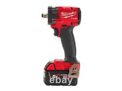 Milwaukee 4933478652 18V 5.0Ah Fuel Compact Impact Wrench Kit  <br/>	
	<br/>	
Kit de clé à chocs compacte Milwaukee 4933478652 18V 5.0Ah Fuel