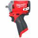 Milwaukee M12fiw38-0 12v Li-ion Fuel 3/8 Stubby Impact Wrench Corps Seulement