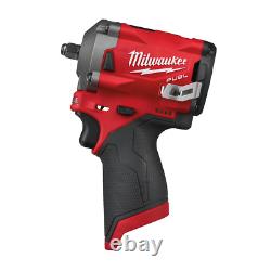 Milwaukee M12 FIW38-0 12V Fuel 3/8 Brushless Impact Wrench (Corps uniquement)
