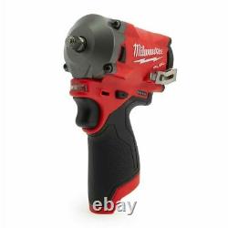 Milwaukee M12 Fiw38-0 12v Carburant 3/8 Clé D'impact (body Only)