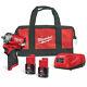 Milwaukee M12fiw38-202b 12v 3/8 Impact Wrench 2 X 2.0ah Batteries Charger & Bag