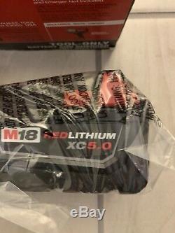 Milwaukee M18 Fuel LI 18-volt Brushless 1/2 Couple Élevé Clé À Chocs + (2) 5.0ah