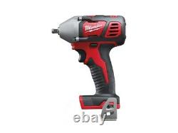 Milwaukee M18biw38-0 18v Compact 3/8in Impact Wrench Body Only 4933443600