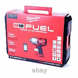 Milwaukee M18onefhiwf12 18v Fuel Impact Wrench With 2 X 5ah Batteries & Case