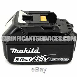 New Makita Xwt11z 18v Lxt Brushless 3 Vitesse 1/2 Clé À Chocs 5,0 Ah Batteries