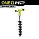 Ryobi One+ Hp Cordless Earth Auger 18v Brushless 6 Pouces Bit Outil Inclus Seulement